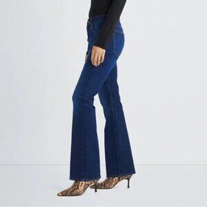 Rag & Bone Peyton Mid-Rise Bootcut Denim Jeans in Clarissa